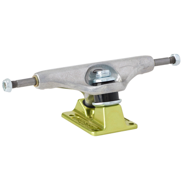 Independent - Stage 11 Tony Hawk Transmission Silver Green Hollow Skateboard Trucks