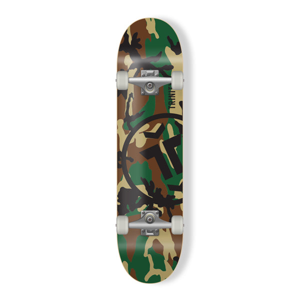 Trinity Skateboard - Camo Complete Skateboard