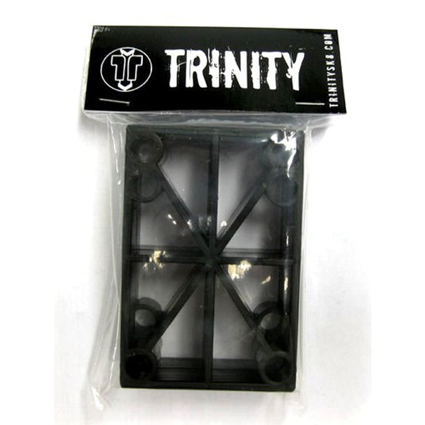Trinity -  Black 1/2" Riser Pads