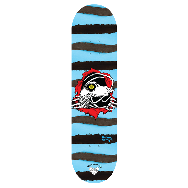 Truckstop Sk8 - Ripper Blue Shop Deck
