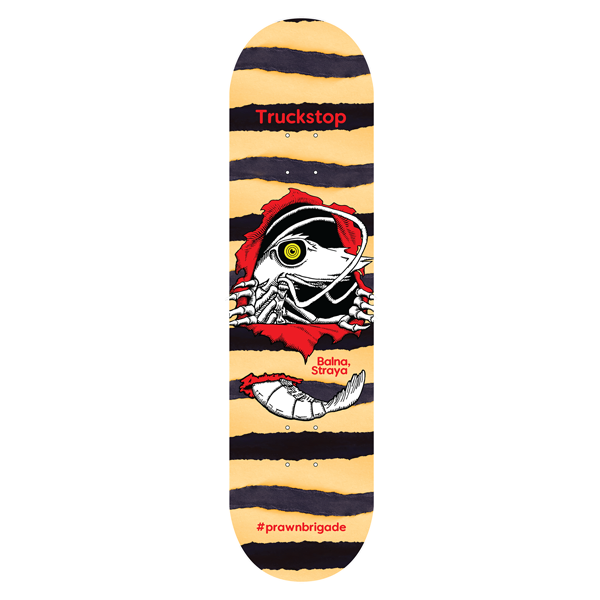 Truckstop Sk8 - Ripper Orange Shop Deck