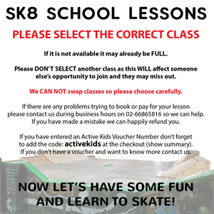 SK8 SCHOOL - PAYMENT PAGE