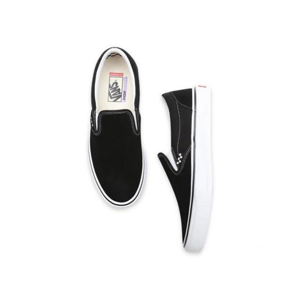 Vans - Skate Slip On Pro Black/White Men Skate Shoes