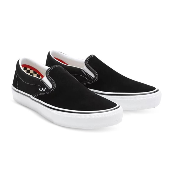 Vans - Skate Slip On Pro Black/White Men Skate Shoes