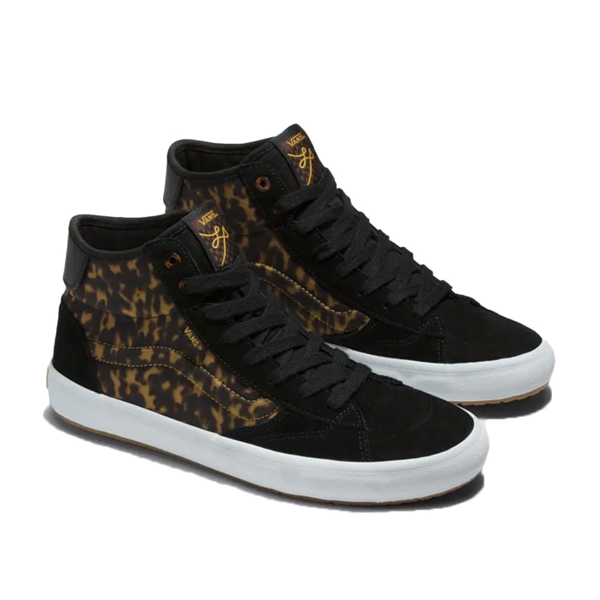 Vans - The Lizzie Tortoise Dark Black/Brown Leopard Woman Skate Shoes