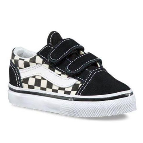 Kids checkerboard old skool v clearance