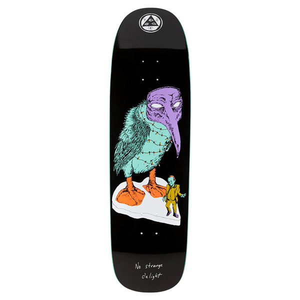 Welcome - No Strange Delight On Golem Black 9.25" Deck
