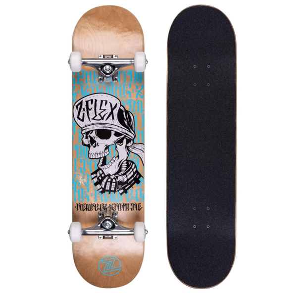 Z Flex - Skull Complete Skateboard