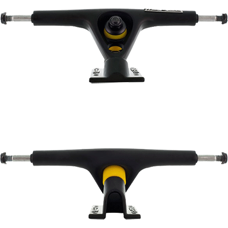 ZFlex - Black Longboard Reverse Kingpin 180mm Longboard Trucks